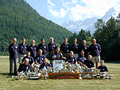 James and team with their wins